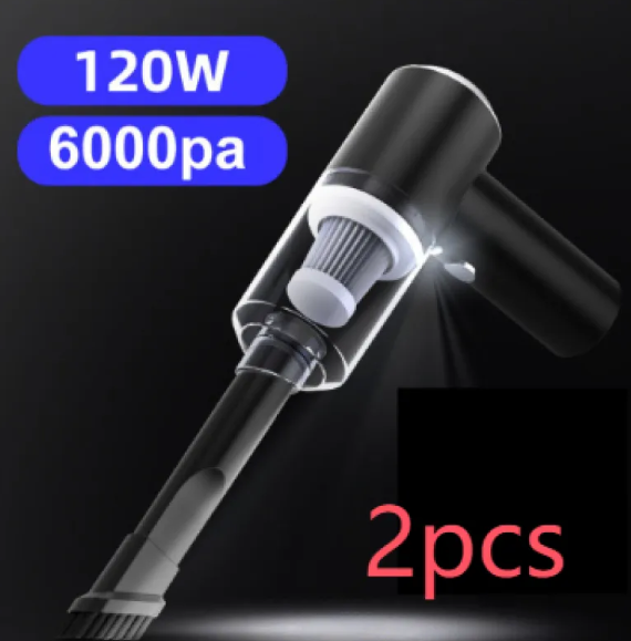 TurboClean Wireless Car Vacuum
