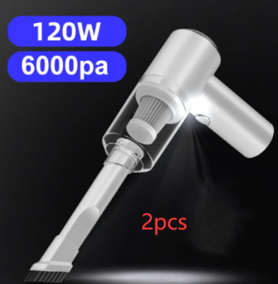 TurboClean Wireless Car Vacuum